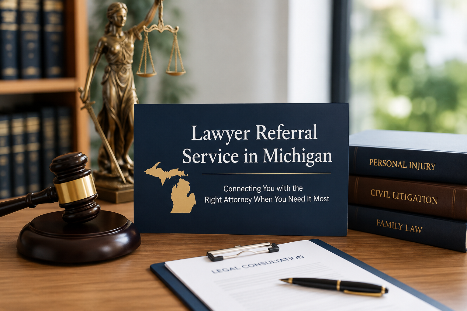 When Should You Use a Lawyer Referral Service in Michigan